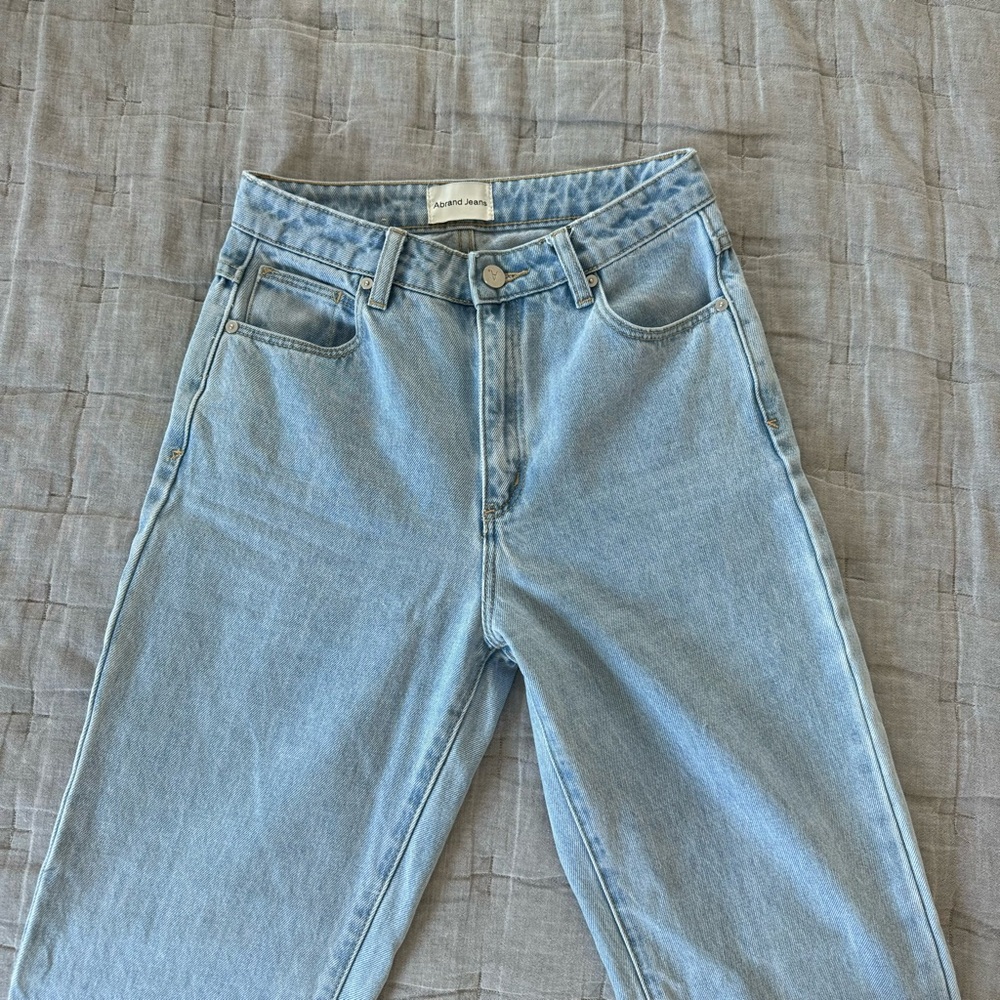 ABrand Denim 94 High Straight in Light Blue Wash